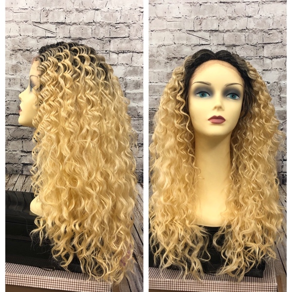 MLC193 synthetic lace front wig New main image 7